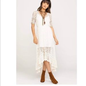SHYANNE ALLOVER LACE MAXI DRESS